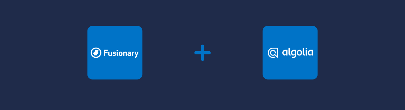 Algolia and Fusionary - AI Search